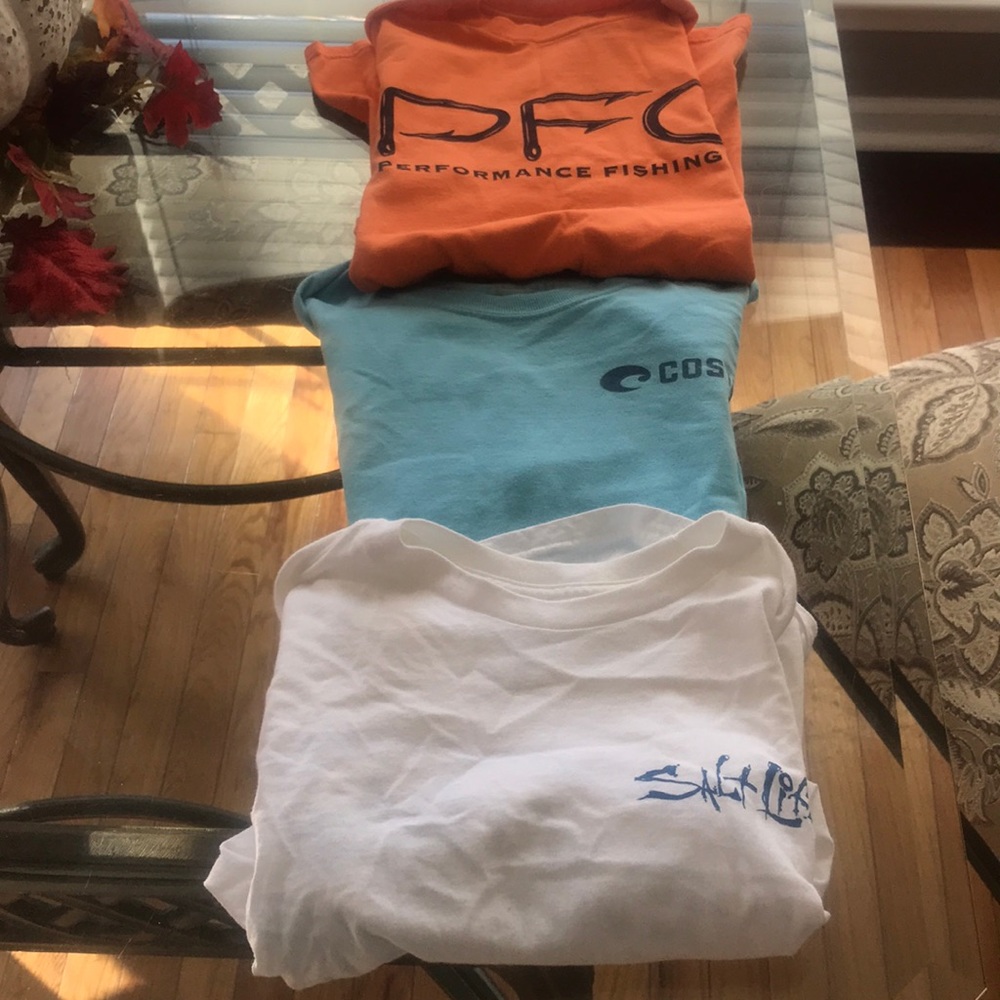 Three shirts
